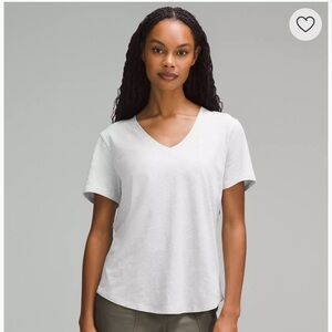 Lululemon love on the move cotton v neck